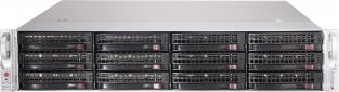 Корпус Supermicro CSE-826BE1C-R741JBOD 2U SAS JBOD, 2x740W, 12x3.5" HDD, Single SAS3 (12Gbps) expande