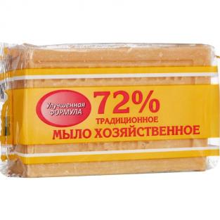 хозяйственное мыло Мыло хозяйственное Меридиан 72% 150 г (в обертке)