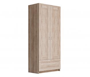 СИРИУС шкаф комбинированный 2 двери и 1 ящик RU