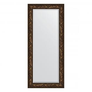 Зеркало Evoform Exclusive 690х1590 BY 3573 с фацетом в багетной раме - византия бронза 99 mm