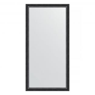 Зеркало в багетной раме - черный дуб 37 mm (50х100 cm) (EVOFORM)