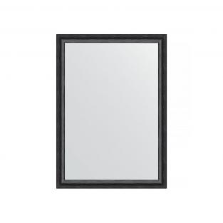 Зеркало в багетной раме - черный дуб 37 mm (50х70 cm) (EVOFORM)