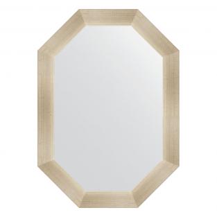 Зеркало в багетной раме - травленое серебро 59 mm (50x70 cm) (EVOFORM)
