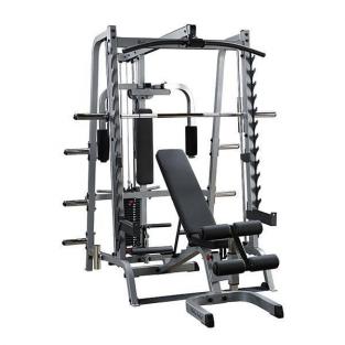 Body Solid GS348QP4 Многофункциональный тренажер Машина Смита