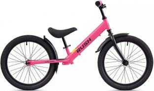 Детский велосипед Rush Hour Walker 18, год 2024, цвет Розовый