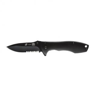нож складной Нож складной Stinger 80 мм нержавеющая сталь/алюминий (черный)
