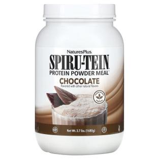 NaturesPlus, Spiru-Tein, протеиновый порошок, со вкусом шоколада, 1680 г (3,7 фунта)