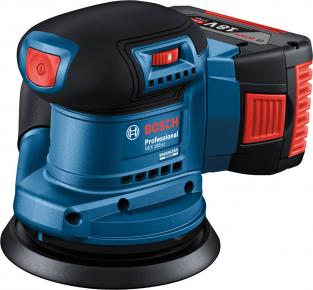 Шлифмашина эксцентриковая BOSCH Эксцентриковая шлифмашина GEX 185-LI D125мм аккум.жестк.кейс