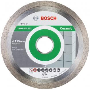 Алмазный диск Bosch Standard for Ceramic 125-22,23 2608602202