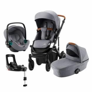 Коляска 4 в 1 Britax Smile III, Frost Grey (Серый)