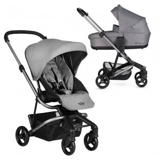 Коляска детская 2 в 1 Easywalker Charley Mini Stroller, Soho Grey (Серый)