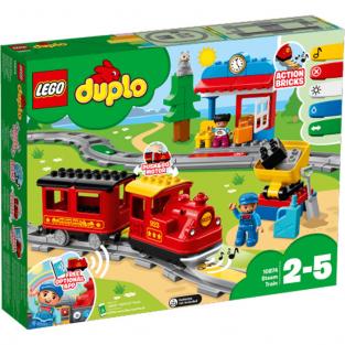 LEGO DUPLO Поезд на паровой тяге 10874