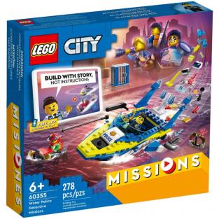 LEGO City Детективные миссии водной полиции 60355