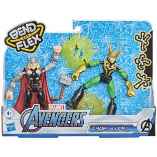 Avengers Hasbro 2 фигурки 15 см Бенди Тор и Локи F02455L0