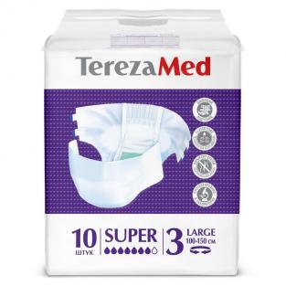 TerezaMed Подгузники Tereza Med super large №3 (10 штук в упаковке)