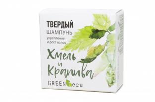 Green Era Твердый шампунь "Хмель и крапива", 55 гр