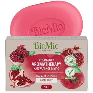 туалетное мыло Мыло туалетное BioMio Bio-soap Гранат и базилик 90 г