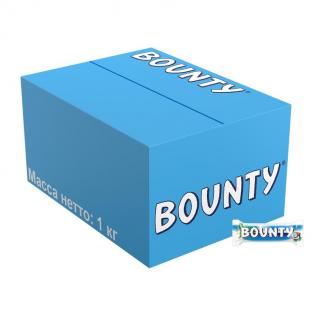 Шоколадные батончики Bounty мини 1кг