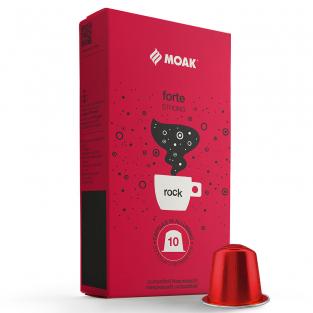 Кофе в капсулах Moak Nespresso Forte Rock, 10 шт.