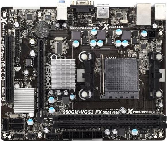 ASRock 960GM-VGS3 FX