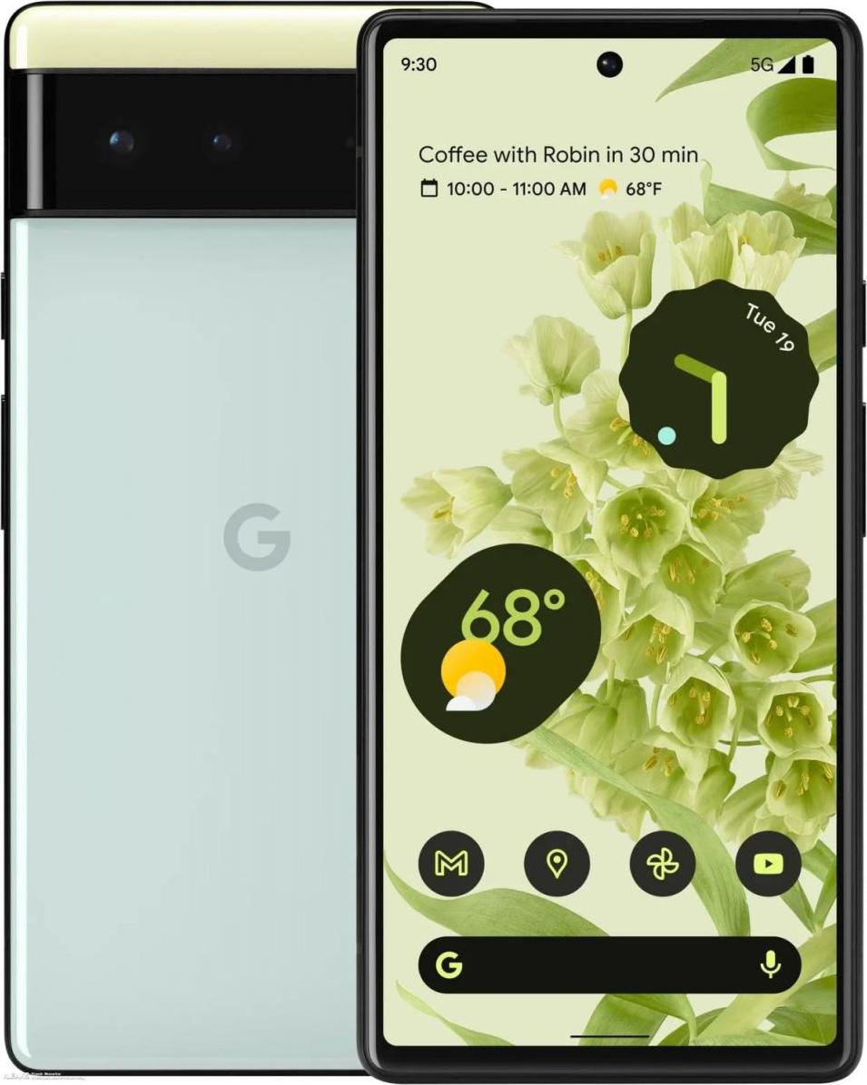 Google Pixel 6 8/128Gb, Sorta Seafoam