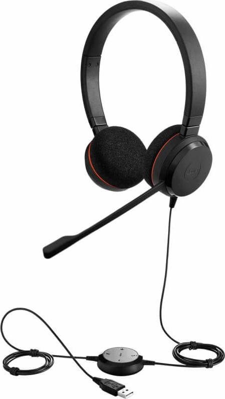 Jabra Evolve 20 MS Stereo USB, Black (4999-823-109)