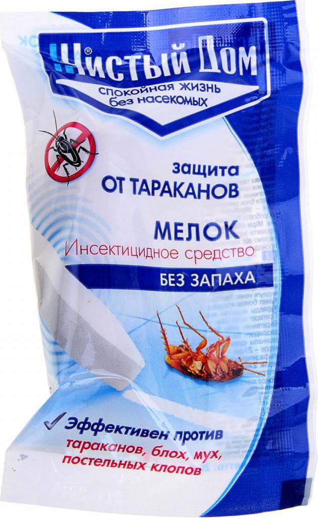 Средство от тараканов чистый дом. Чистый дом от тараканов. мелок инсектицидное средство. мелок от тараканов.