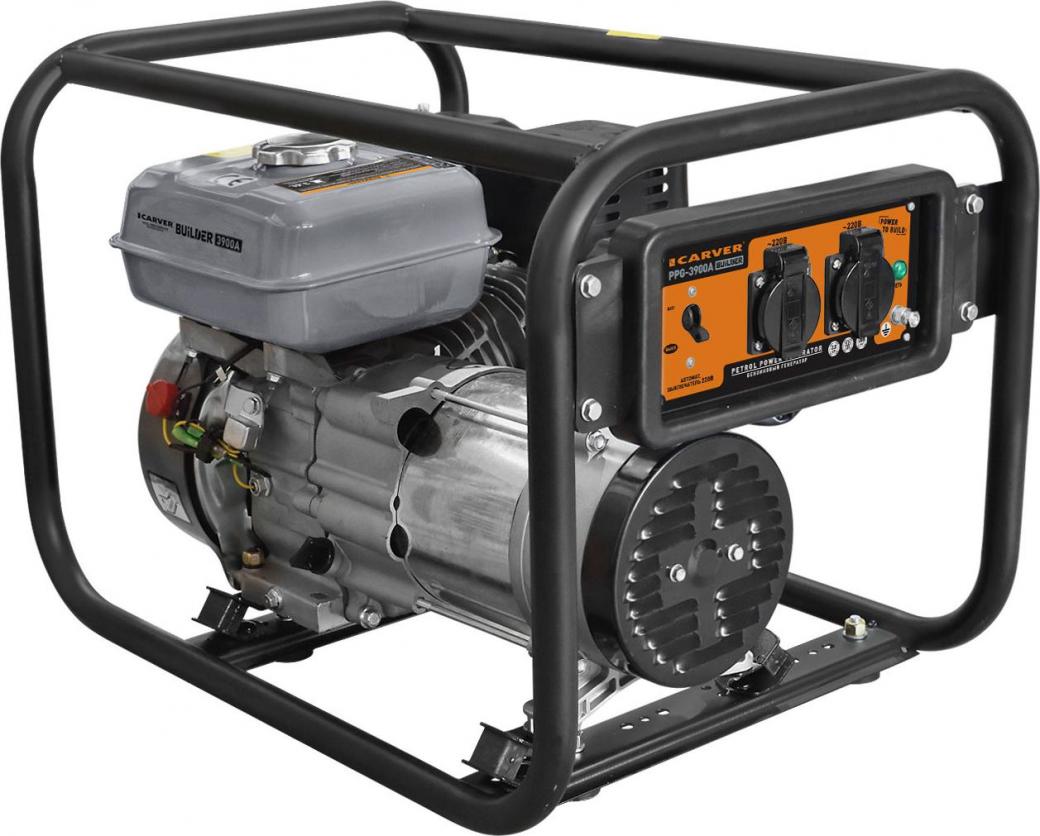 Бензиновый генератор Carver PPG-3900A - купить по цене от 18166 руб в ...