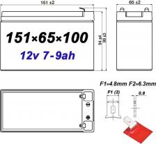 Аккумулятор B.B.Battery HRL 9-12XP