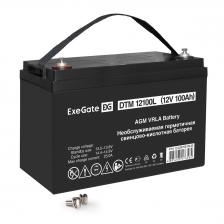 Аккумулятор Exegate DTM 12100L
