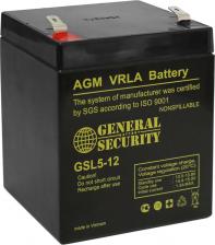 Аккумулятор General Security GSL5-12