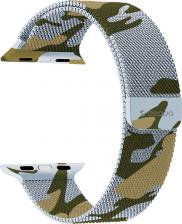 Аксессуар для цифрового аудио Deppa Ремешок Band Mesh для Apple Watch 42/44 mm, Stainless Steel, Camo