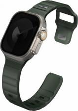 Аксессуар для цифрового аудио Uniq Ремешок для Apple Watch 49/45/44/42 mm STRIDE из каучука FKM Green