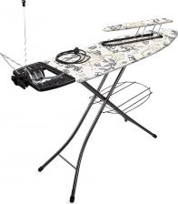 Аксессуар для глажки Ника Гладильная доска предназначена для глажки белья. Модель оснащена электросоединителем и подставкой под утюг.Доску можно регулировать по высоте. В 4630111514149