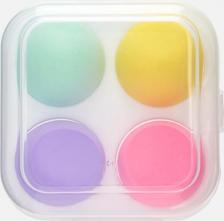 Аксессуар для макияжа Evabond Набор спонжей для макияжа в боксе Set of makeup sponges in box 4 шт