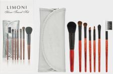Аксессуар для макияжа Limoni Набор кистей (7 кистей + чехол) / SILVER TRAVEL KIT