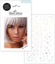 Аксессуар для макияжа Miami Tattoos переводные тату-веснушки Rainbow Stars (для двух нанесений)