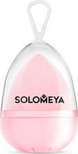 Аксессуар для макияжа Solomeya Спонж косметический для макияжа Персик вельветовый / Microfiber Velvet Sponge Peach 1 шт