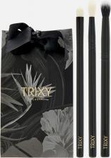 Аксессуар для макияжа TRIXY BEAUTY Набор кистей для макияжа глаз Smoky set 3 шт