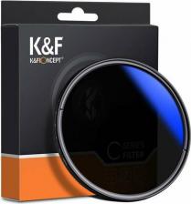 Аксессуар для объективов K&F Concept Светофильтр Slim Blue Coated ND2-400 58мм KF01.1401