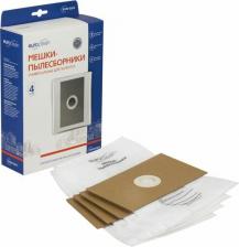 Аксессуар для пылесосов Euroclean Универсальные мешки-пылесборники, фланец 120х195, диаметр отверстия 50мм, 4шт