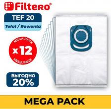 Аксессуар для пылесосов Filtero Мешки-пылесборники TEF 20 Mega Pack экстра 12 штук