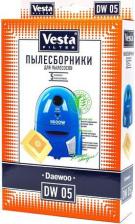 Аксессуар для пылесосов Vesta DW 05 комплект бумажных пылесборников для пылесосов Daewoo, 5 шт
