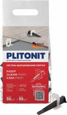 Аксессуар для укладки плитки Plitonit Система выравнивания плитки Profi mini 1 мм комплект