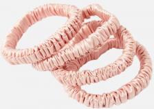 Аксессуар для волос Ayris Silk Резинки шёлковая Узкие, розовое золото 4 шт