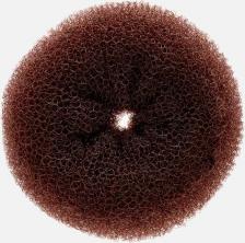 Аксессуар для волос Dewal Валик для прически, губка, коричневый d 8 см