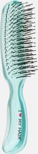 Аксессуар для волос I Love My Hair Щетка парикмахерская для волос Aqua Brush, зеленая прозрачная М
