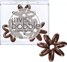 Аксессуар для волос Invisibobble Резинка для волос NANO Pretzel Brown (с подвесом)