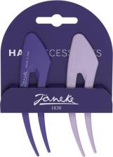 Аксессуар для волос Janeke Набор заколок для волос Small Violet 2 шт