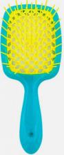 Аксессуар для волос Janeke SUPERBRUSH Щетка для волос 20.3 x 8.5 x 3.1, 86SP226TSE, голубой, желтый